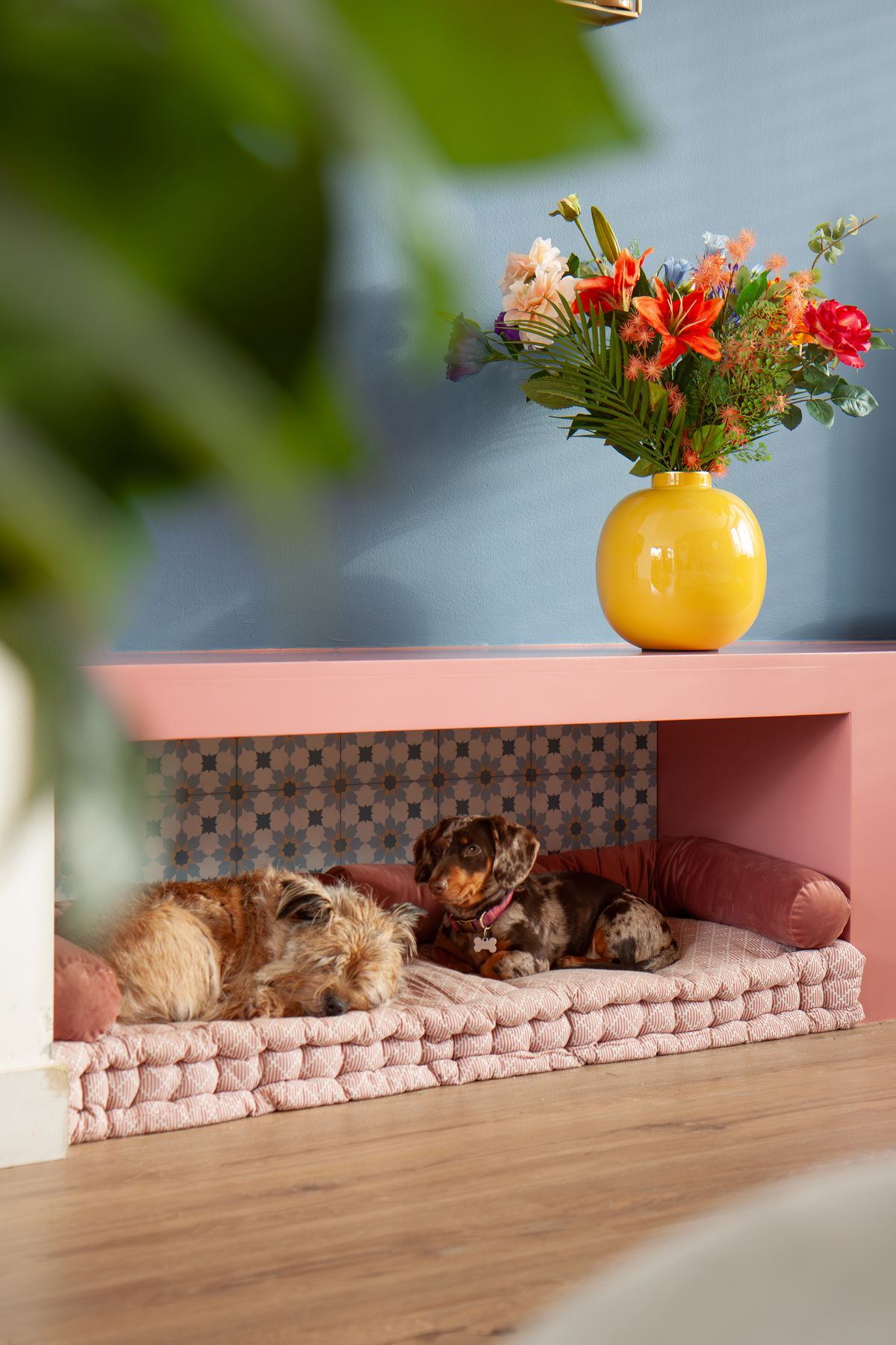 Groot boeket kunstbloemen: breng kleur in je interieur