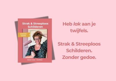 E-book Strak & Streeploos Schilderen - ik deel al mijn tips!