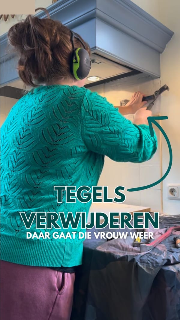 Tegels verwijderen in de keuken: veilig & netjes stappenplan