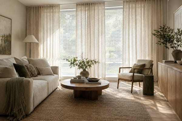 Raamdecoratie kiezen: licht filteren zonder je kamer te verduisteren